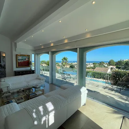 Villa Luxe Et Calme Avec Vue Panoramique A Antibes